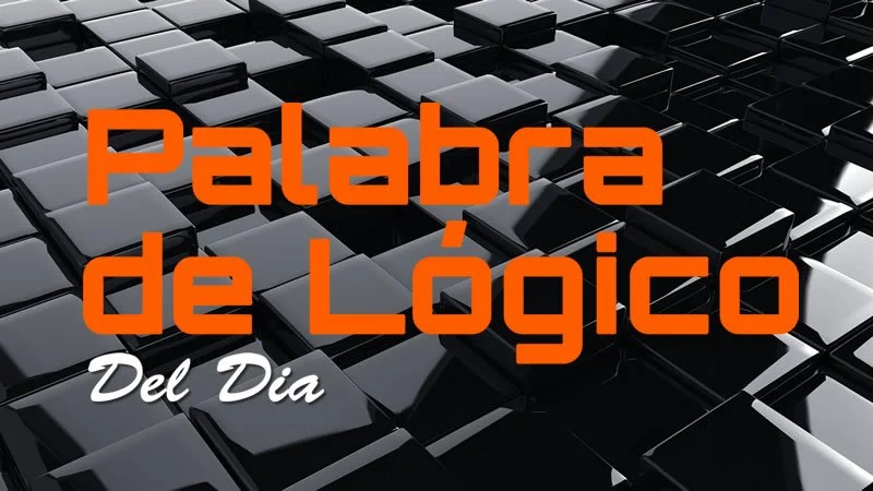 Image Palabra de Lógico Del Dia